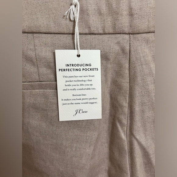 HOST PICK 🎉💕🎊9/21 J. Crew Hayden Linen Blend Kickout Crop Pants NWT! - Picture 7 of 11